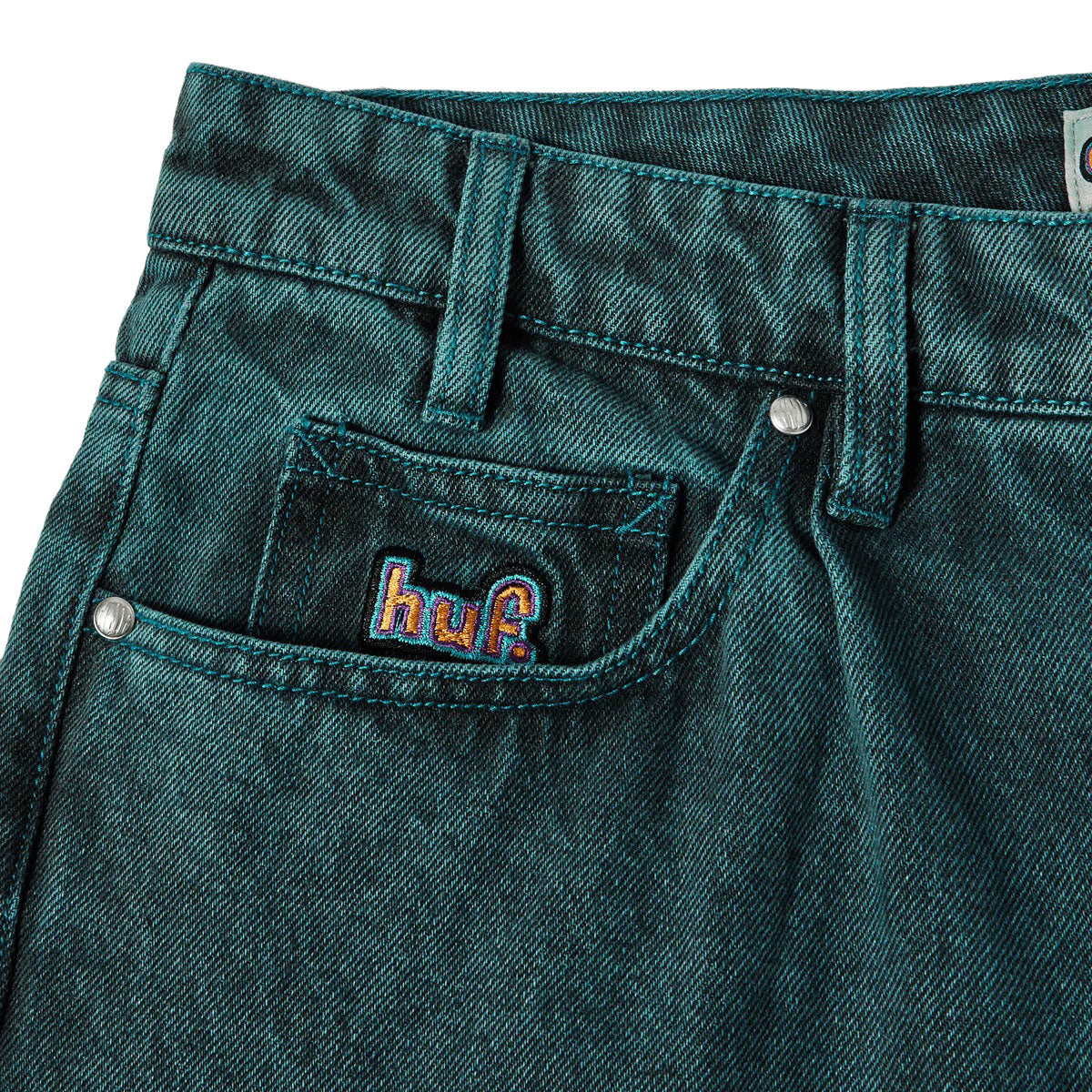 HUF Cromer Washed Pants - Sea Green image 4