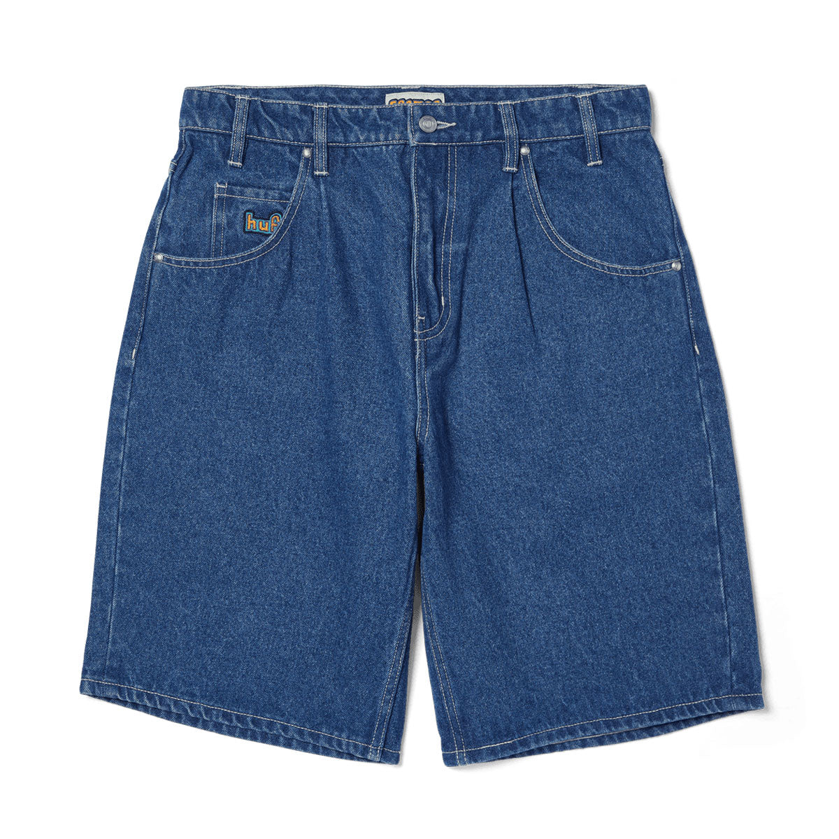 HUF Cromer Shorts - Stone Wash Indigo image 1