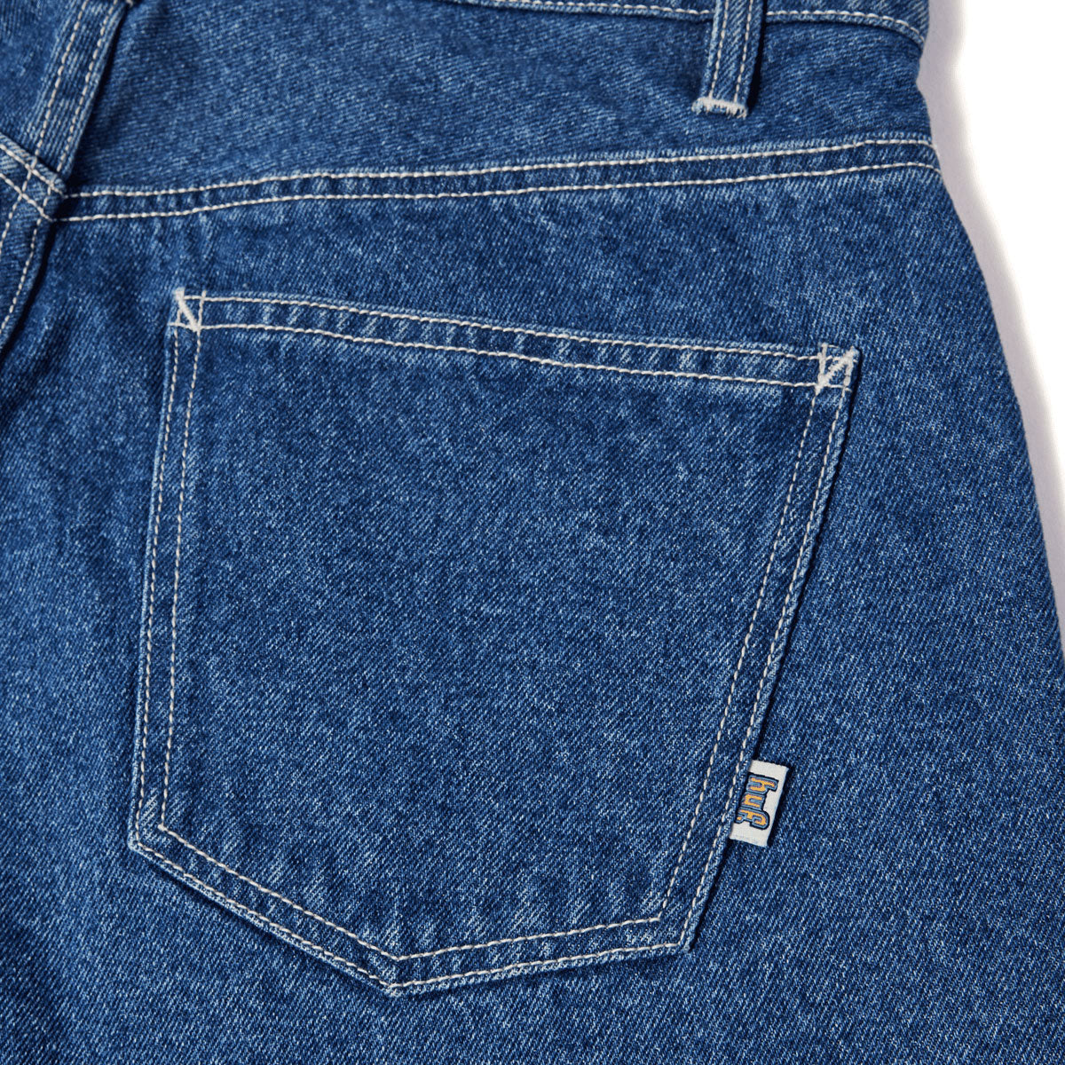 HUF Cromer Shorts - Stone Wash Indigo image 5