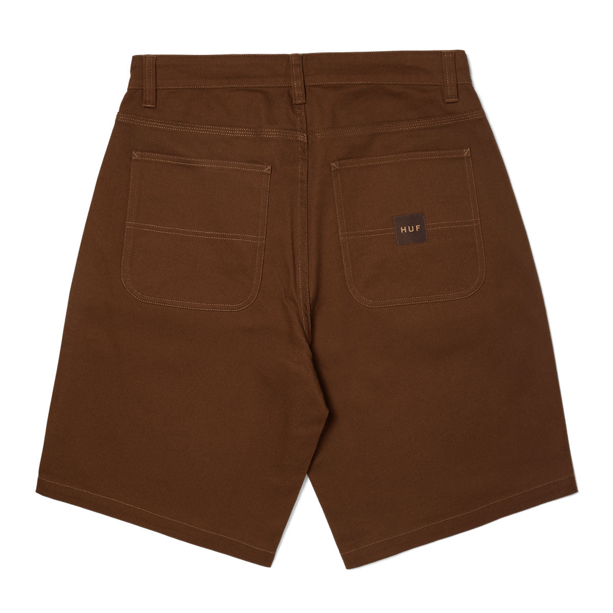 HUF Classic H Double Knee Work Shorts - Brown image 2