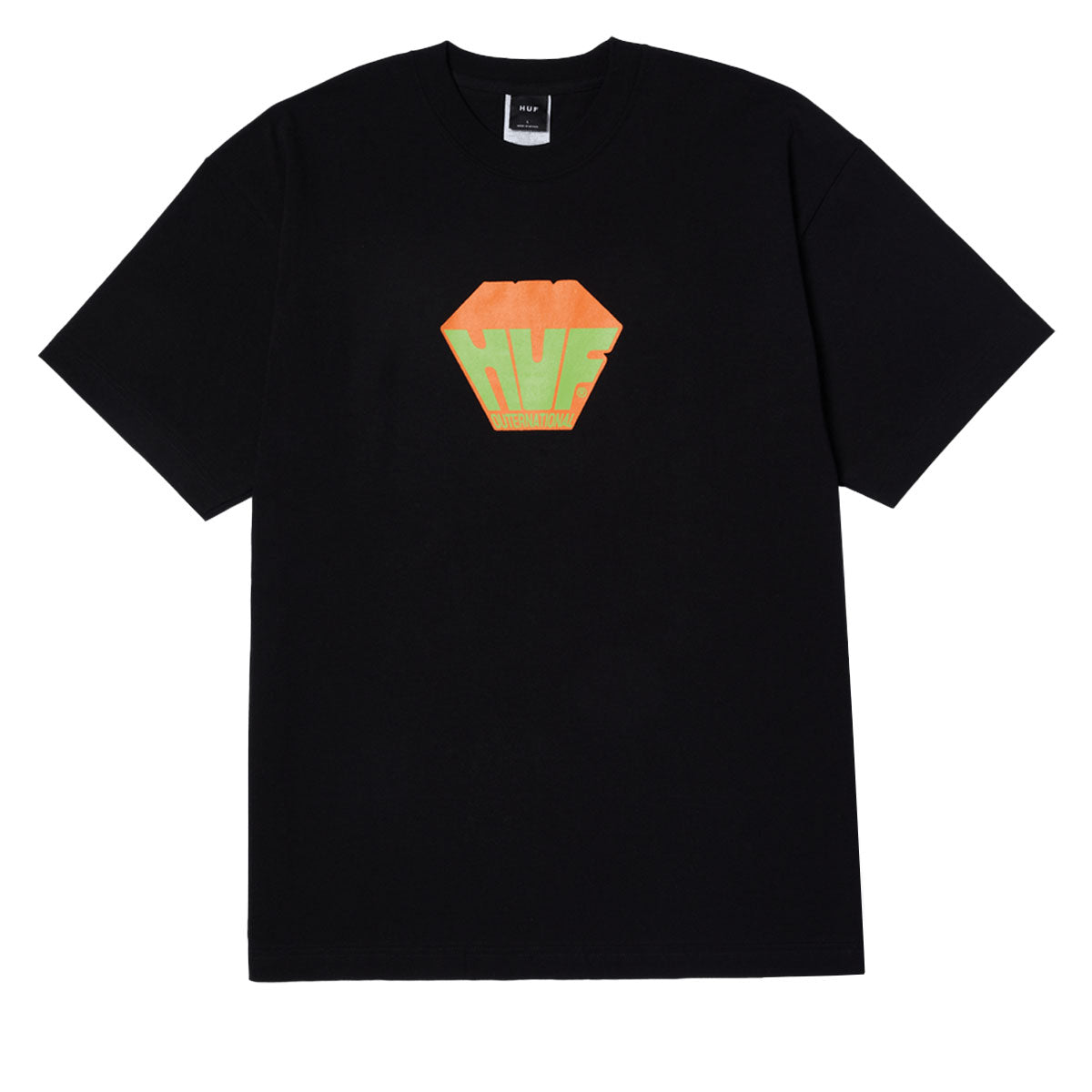 HUF Big Block T-Shirt - Black image 1