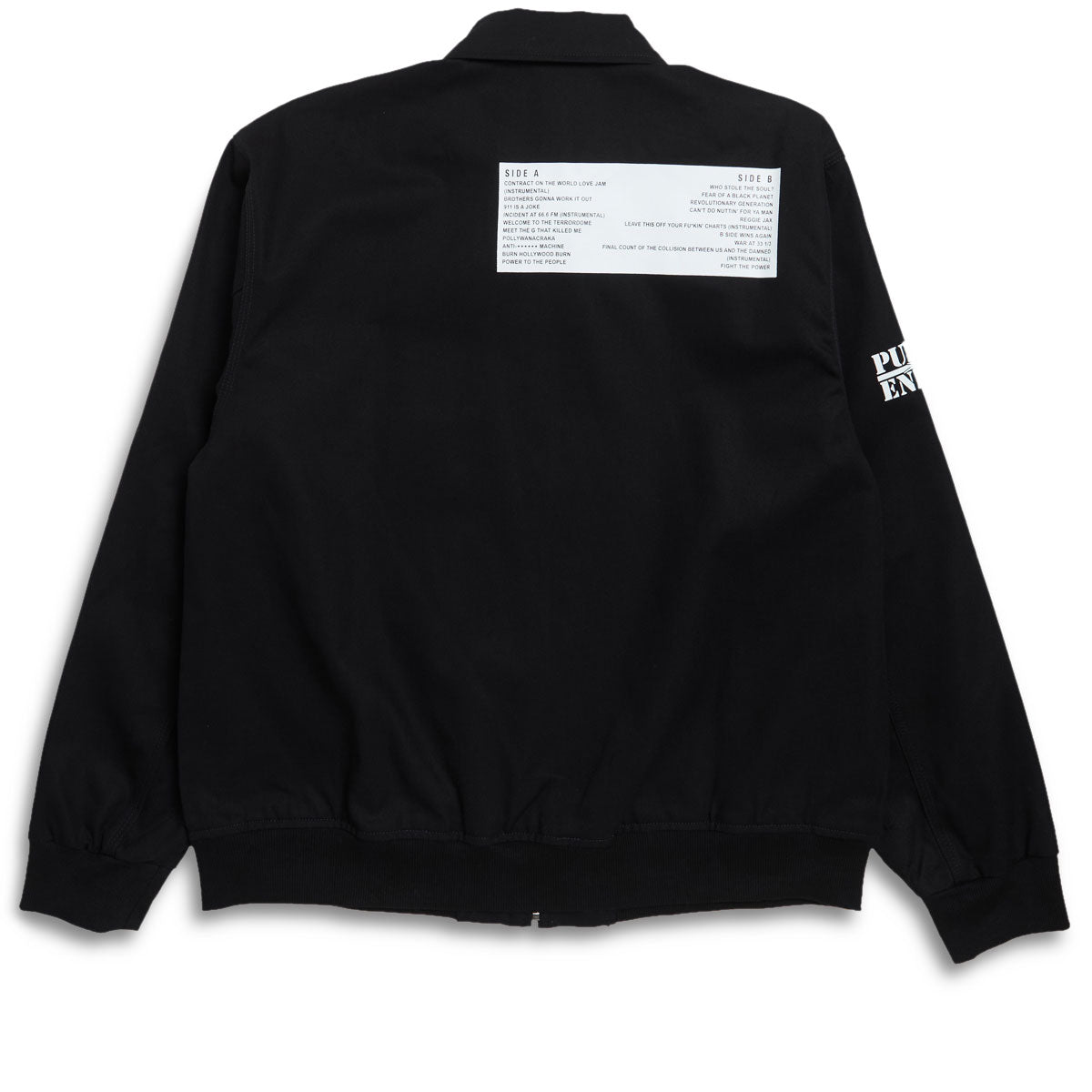 Lakai x Public Enemy Sniper Logo Jacket - Black image 2