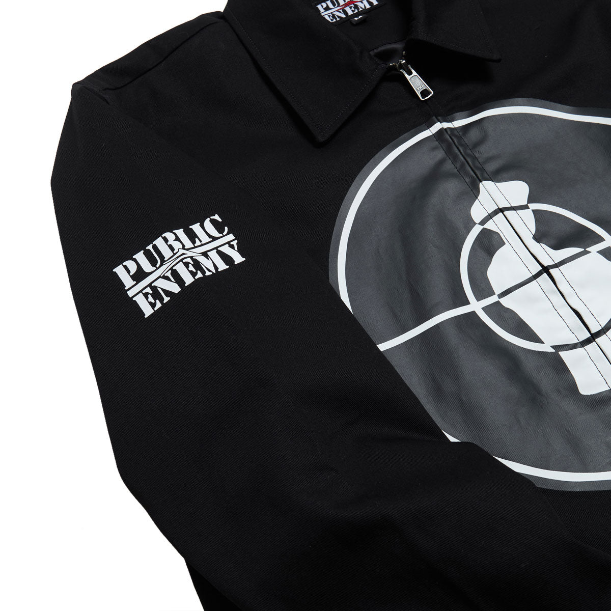 Lakai x Public Enemy Sniper Logo Jacket - Black image 4