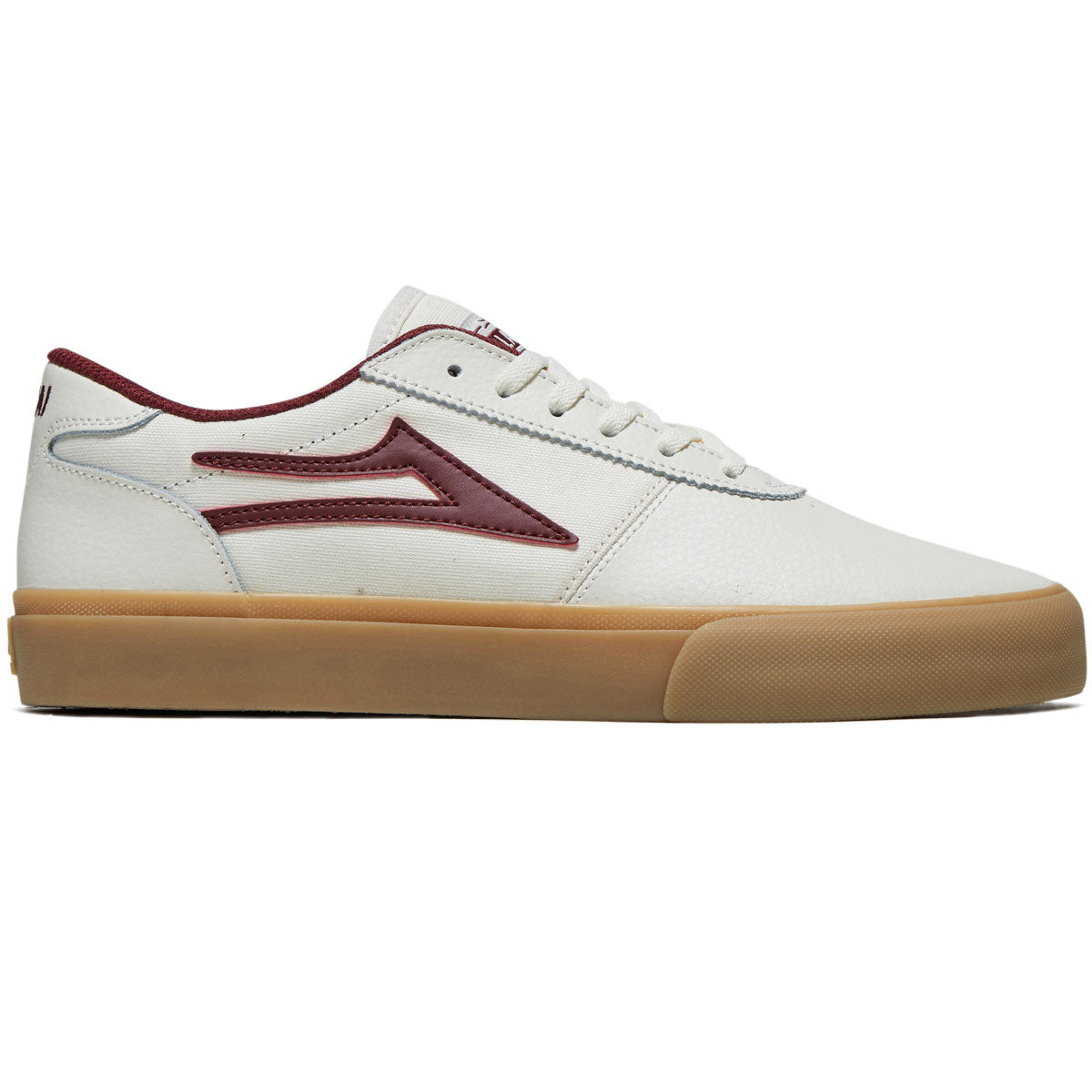 Lakai Manchester Shoes - Cream/Gum Leather image 1