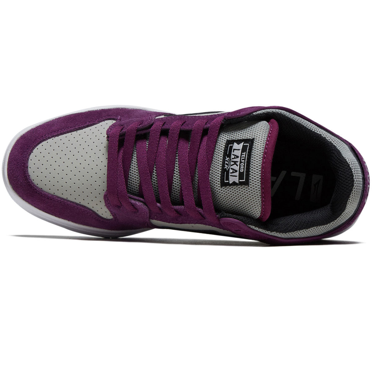 Lakai Telford Low Shoes - Fig Suede image 3