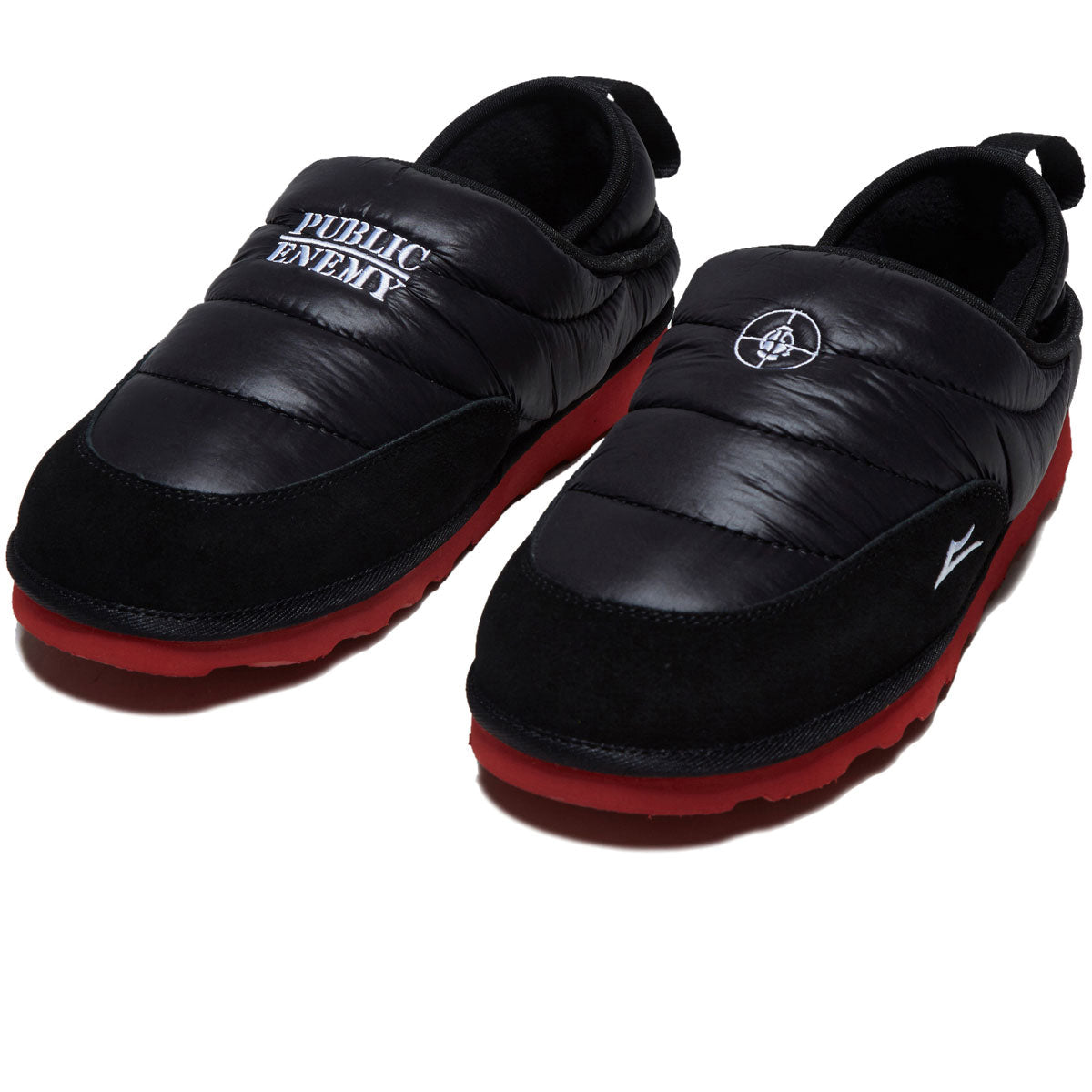 Lakai x Public Enemy Owen Slipper Shoes - Black image 5