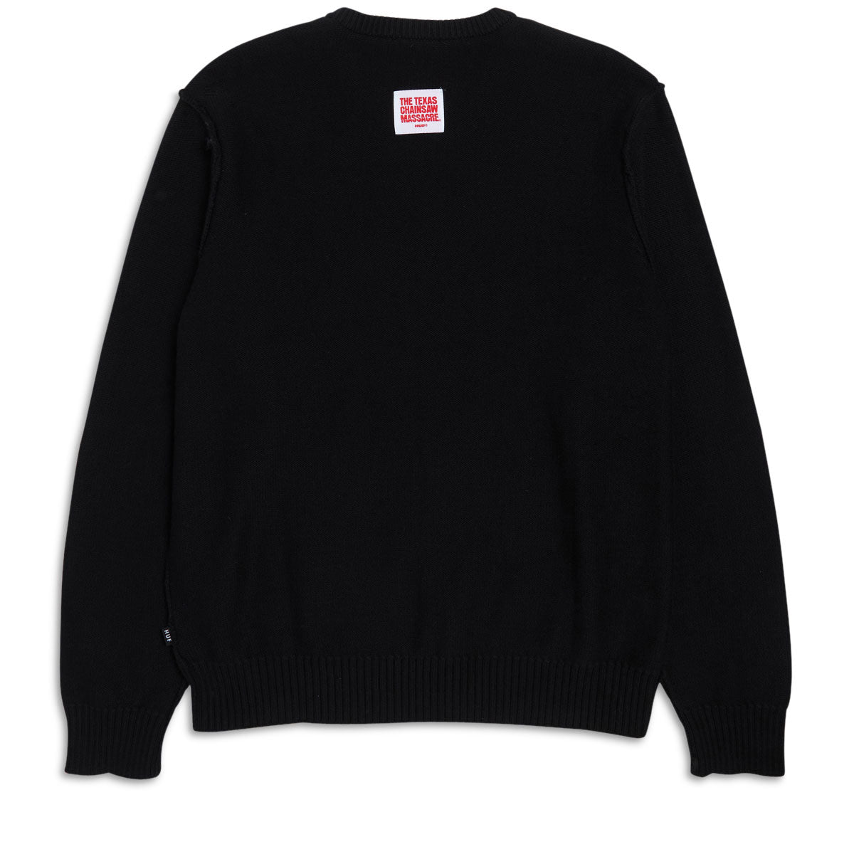 Huf x Texas Chainsaw Massacre Survive Cable Knit Sweater - Black image 2