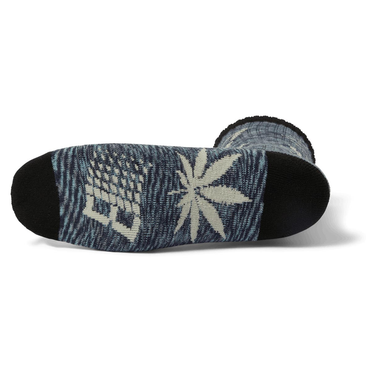 Huf x Bronze 56k Plantlife Marled Socks - Black image 2