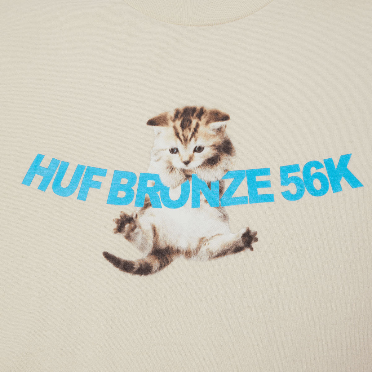 Huf x Bronze 56k Hang In There T-Shirt - Natural image 2