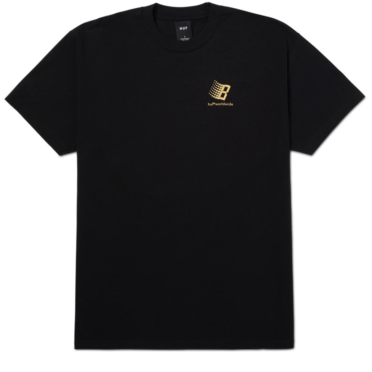 Huf x Bronze 56k T-Shirt - Black image 2