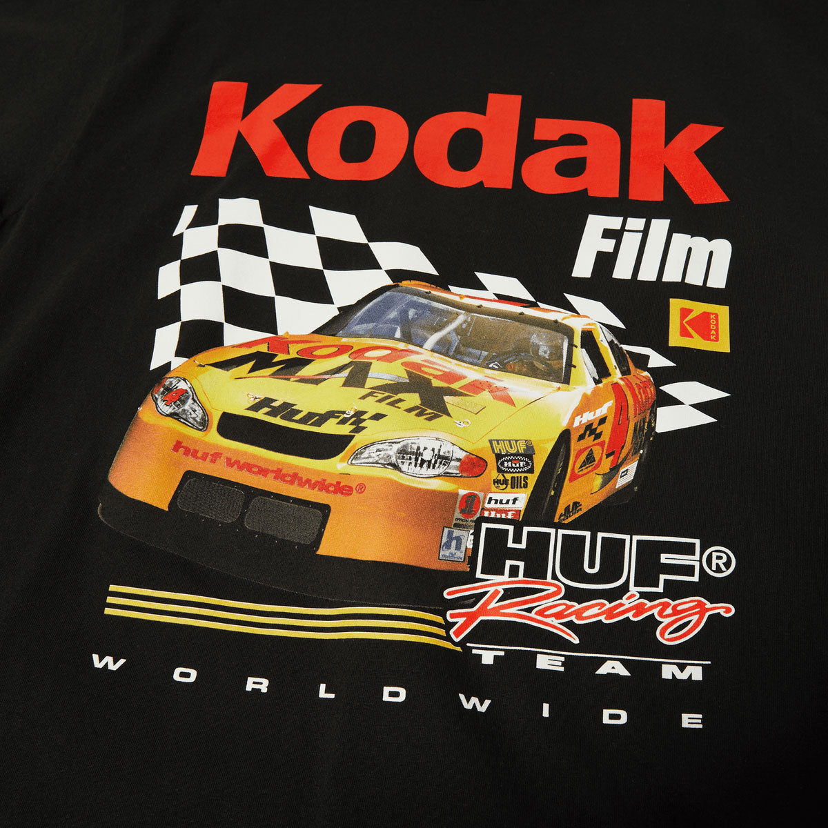 Huf x Kodak Photo Finish T-Shirt - Black image 2