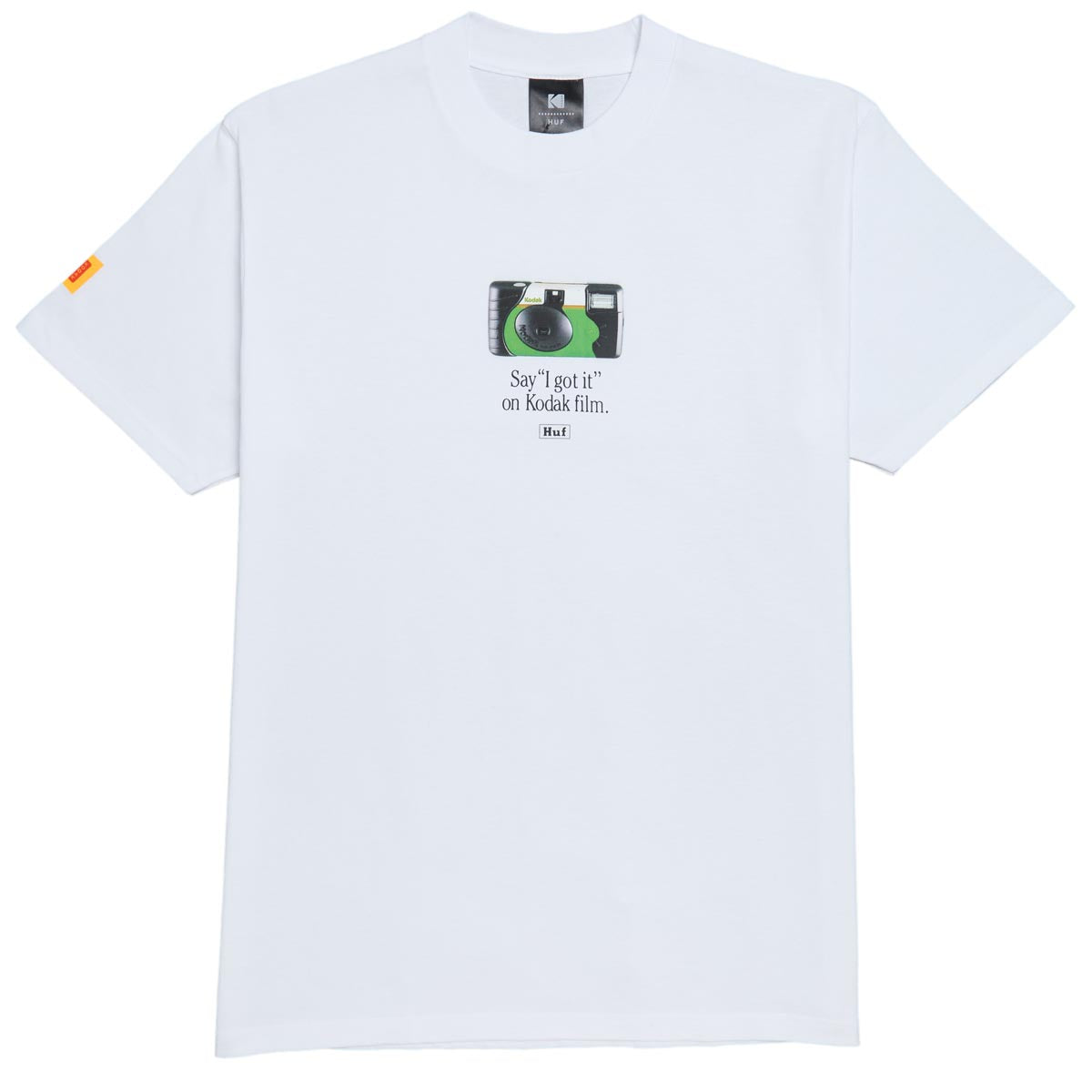 Huf x Kodak Power Flash T-Shirt - White image 1