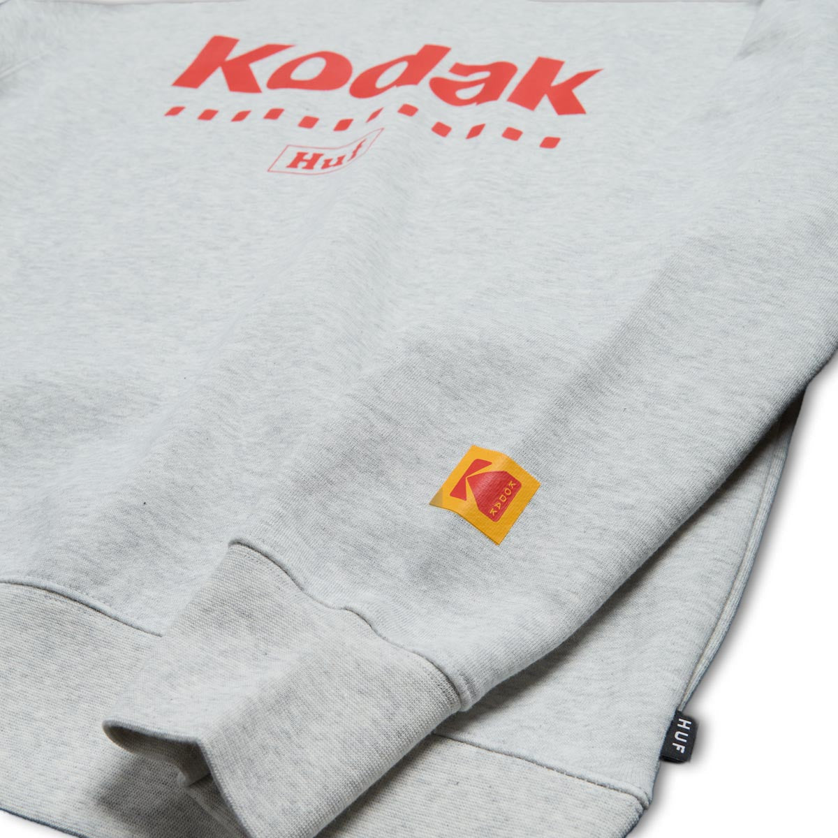 Huf x Kodak Golden Hour Crewneck Sweatshirt - Ash image 3