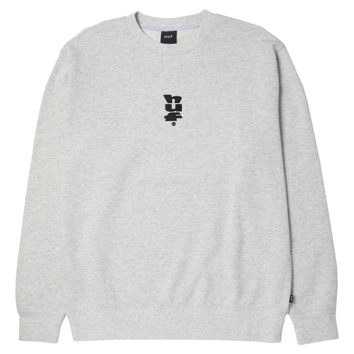 HUF Set Megablast Crewneck Sweatshirt - Ash image 1