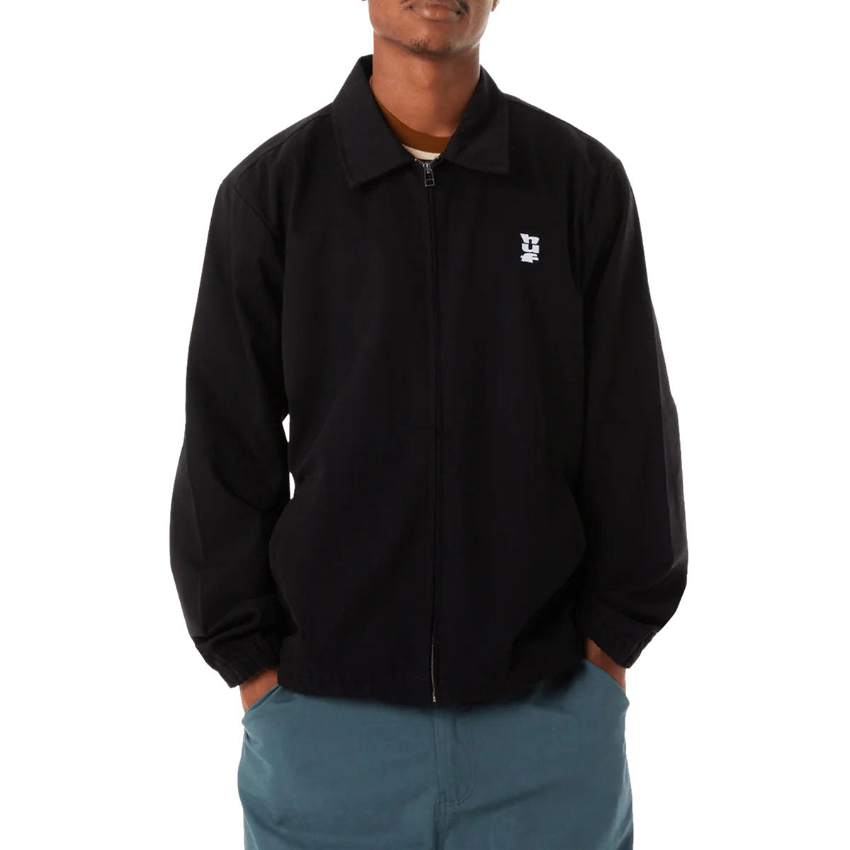 HUF Set Megablast Shop Jacket - Black image 1