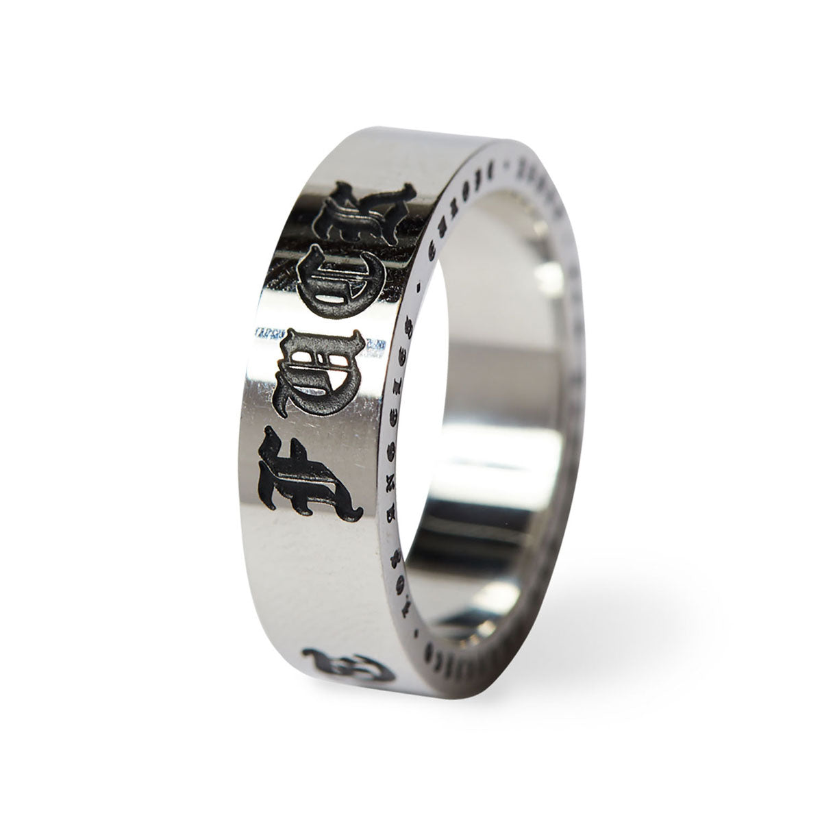HUF Old E Ring - Silver image 3