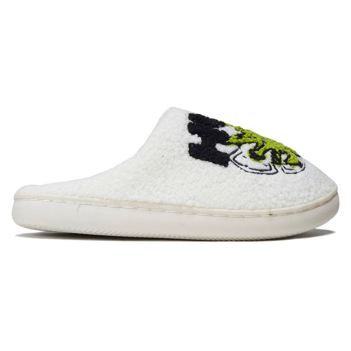 HUF Snow Angel Fuzzy Slipper Shoes - Natural image 1