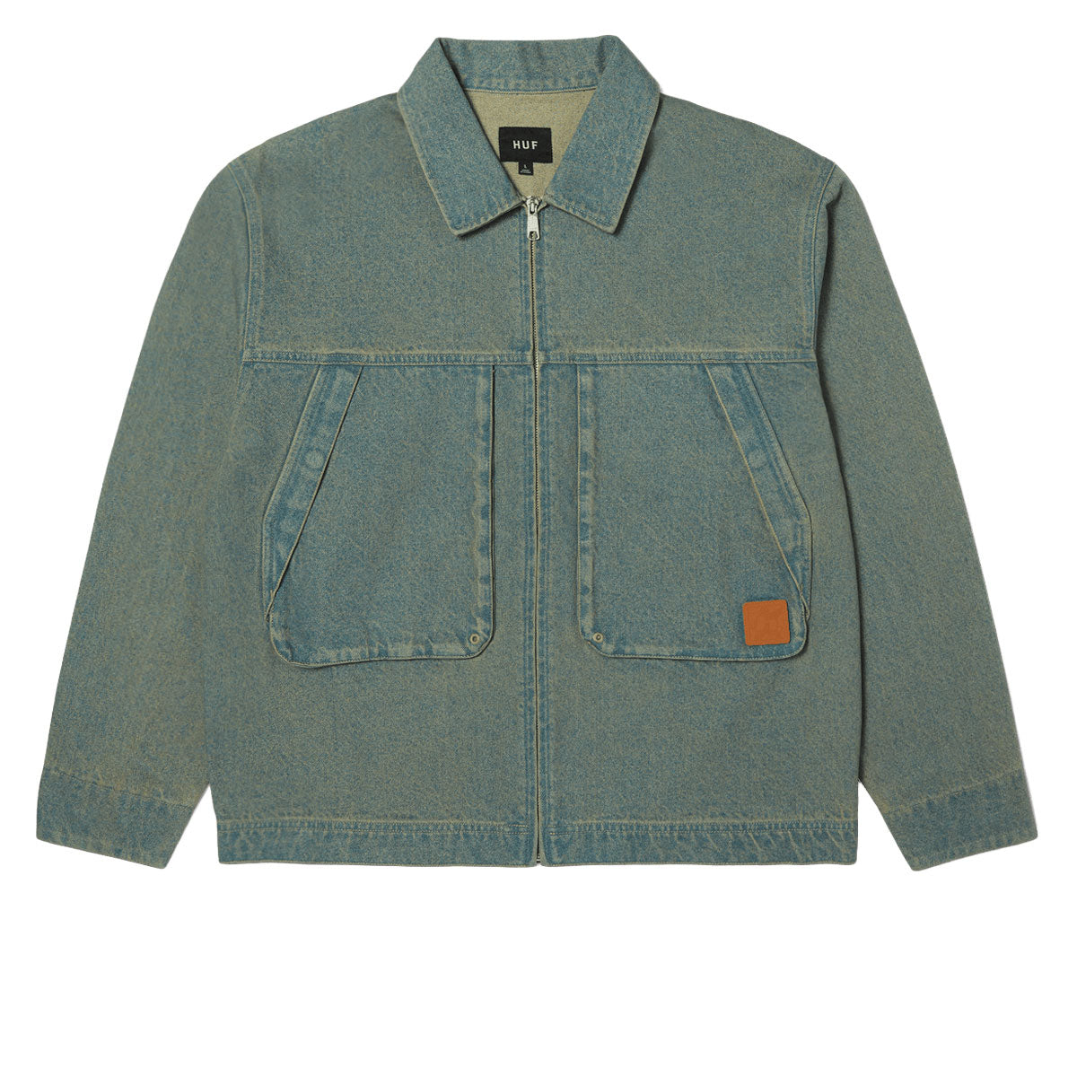 HUF Dresden Denim Work Jacket - Indigo Earth image 1