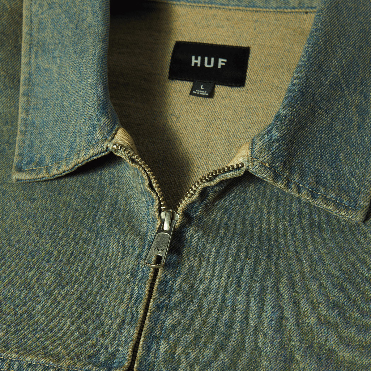 HUF Dresden Denim Work Jacket - Indigo Earth image 3