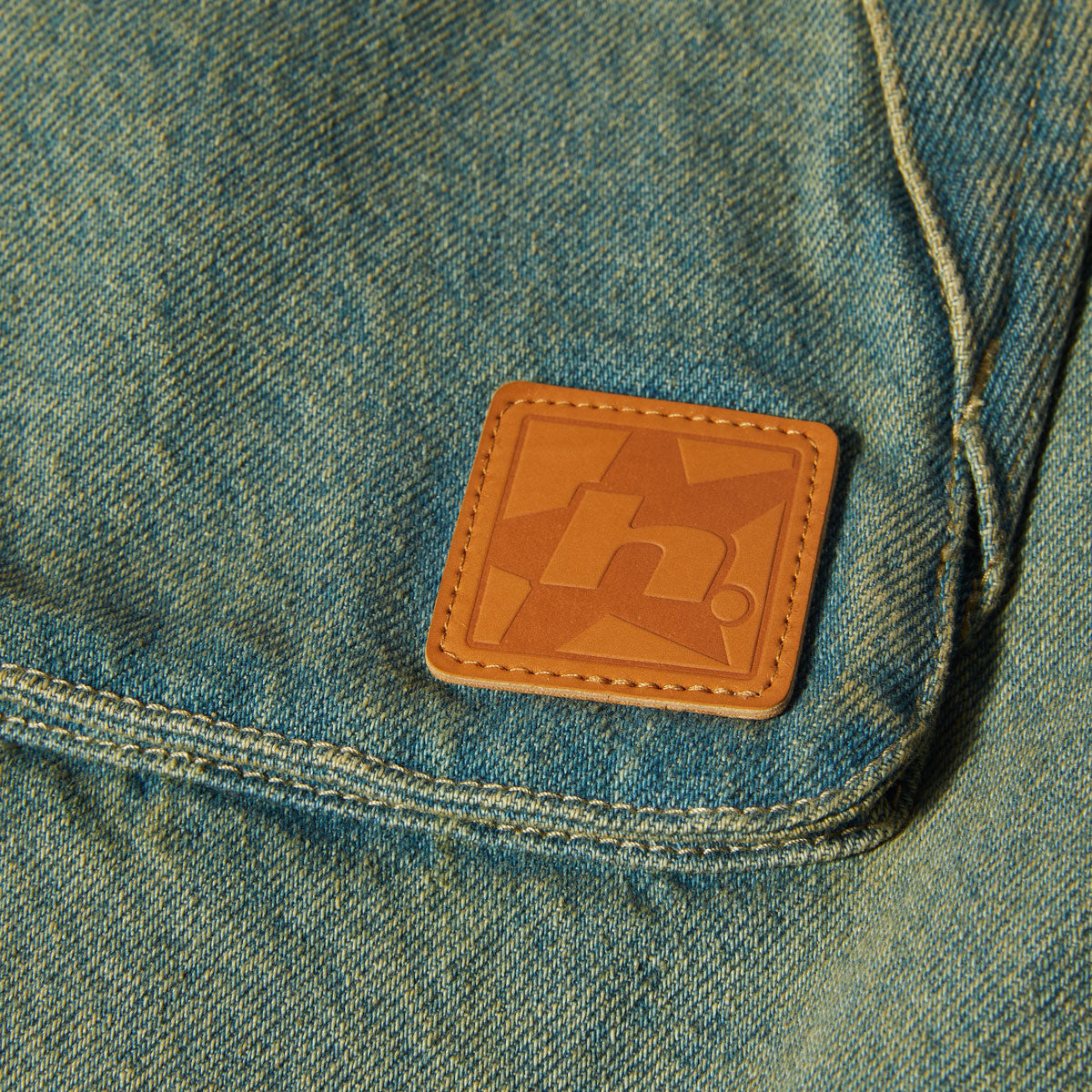 HUF Dresden Denim Work Jacket - Indigo Earth image 4
