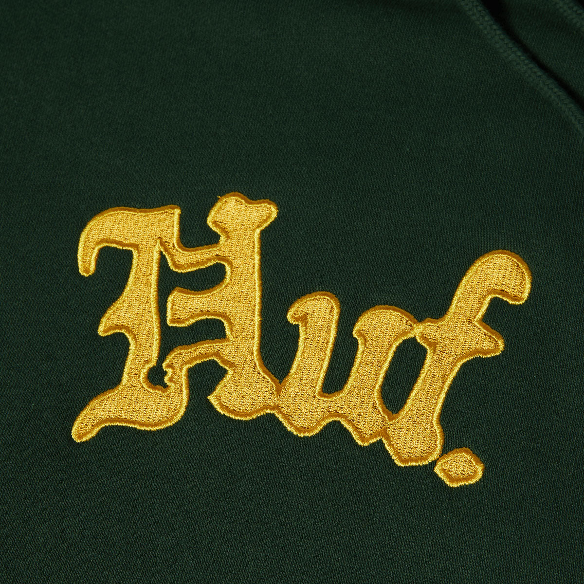 HUF Noble Hoodie - Forest Green image 2