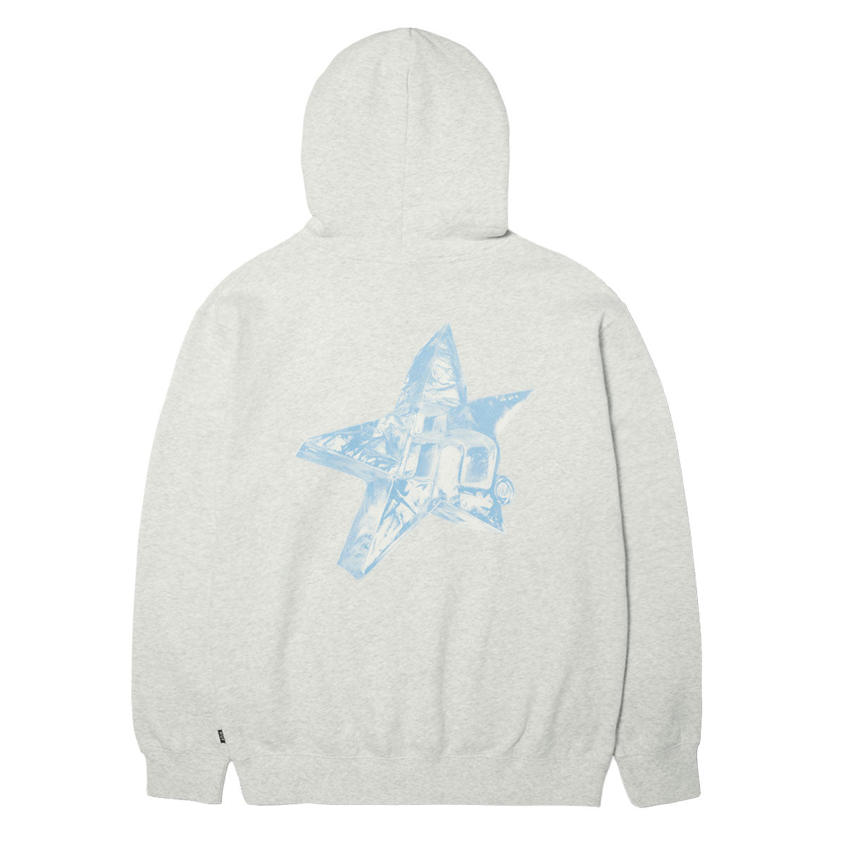 HUF Ice Star Hoodie - Heather Grey image 1