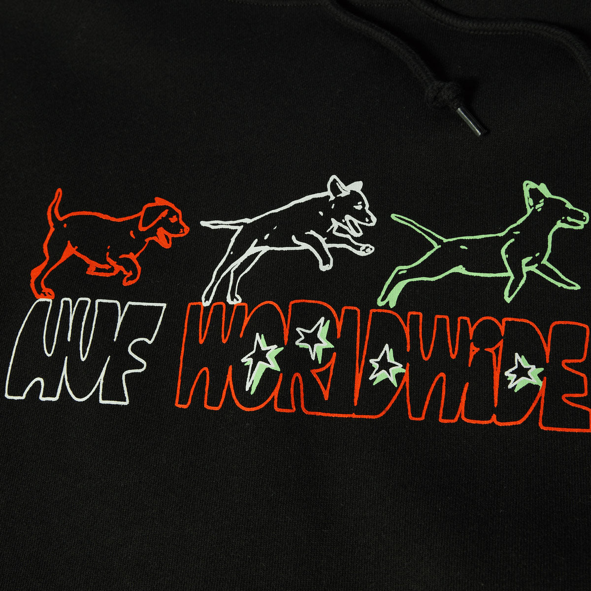 HUF Fetch Hoodie - Black image 2