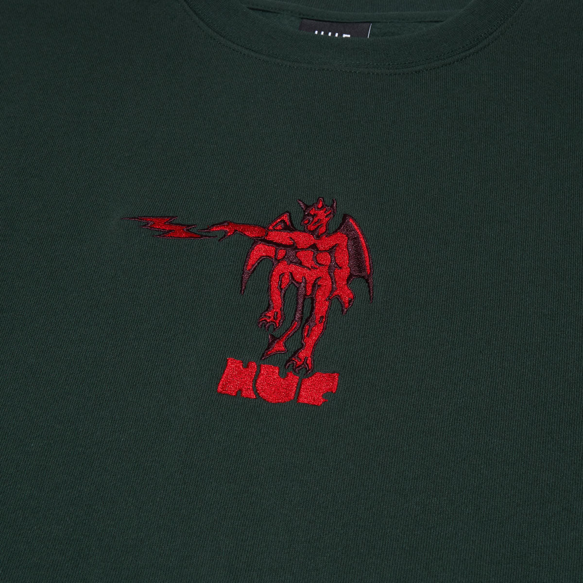 HUF Heavenly Sweatshirt - Forest Green image 2