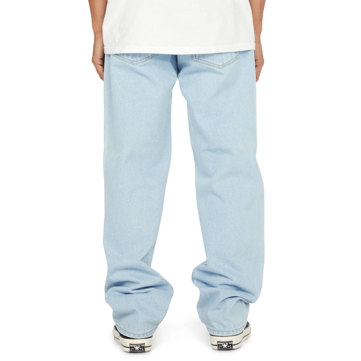 HUF Basic Ass Jeans - Washed Light Blue image 4