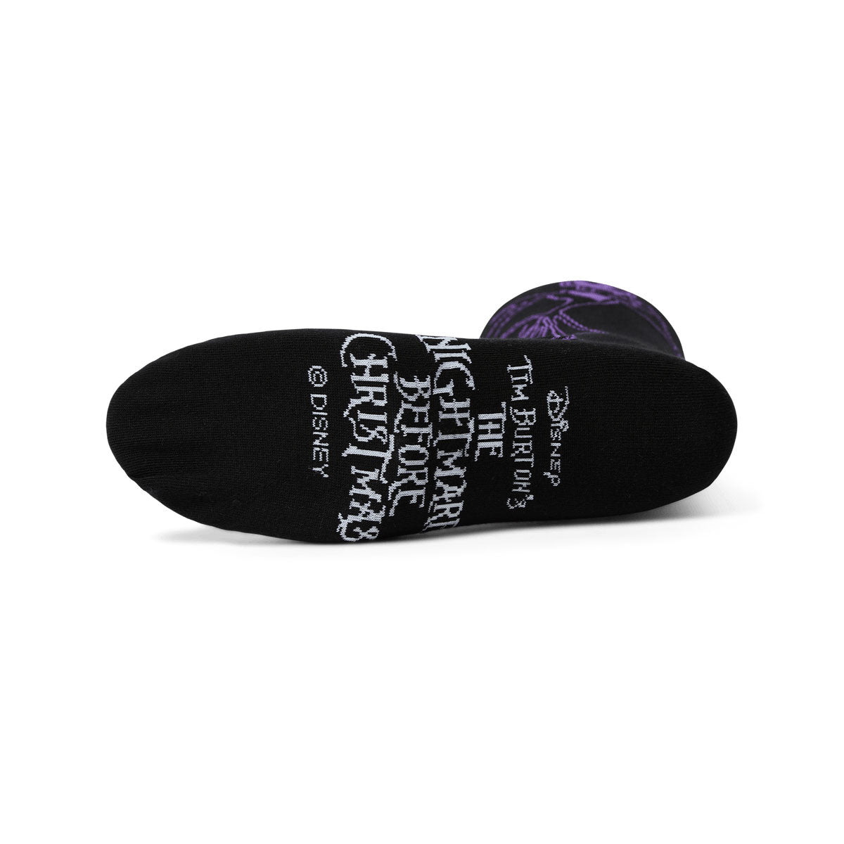 HUF Jack Skellington Crew Socks - Black image 2