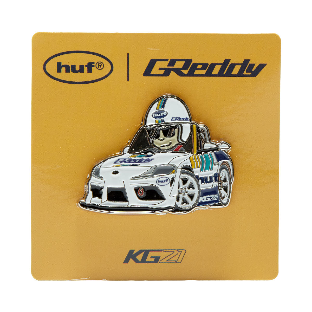 HUF x GReddy Gushi Pin - Multi image 1