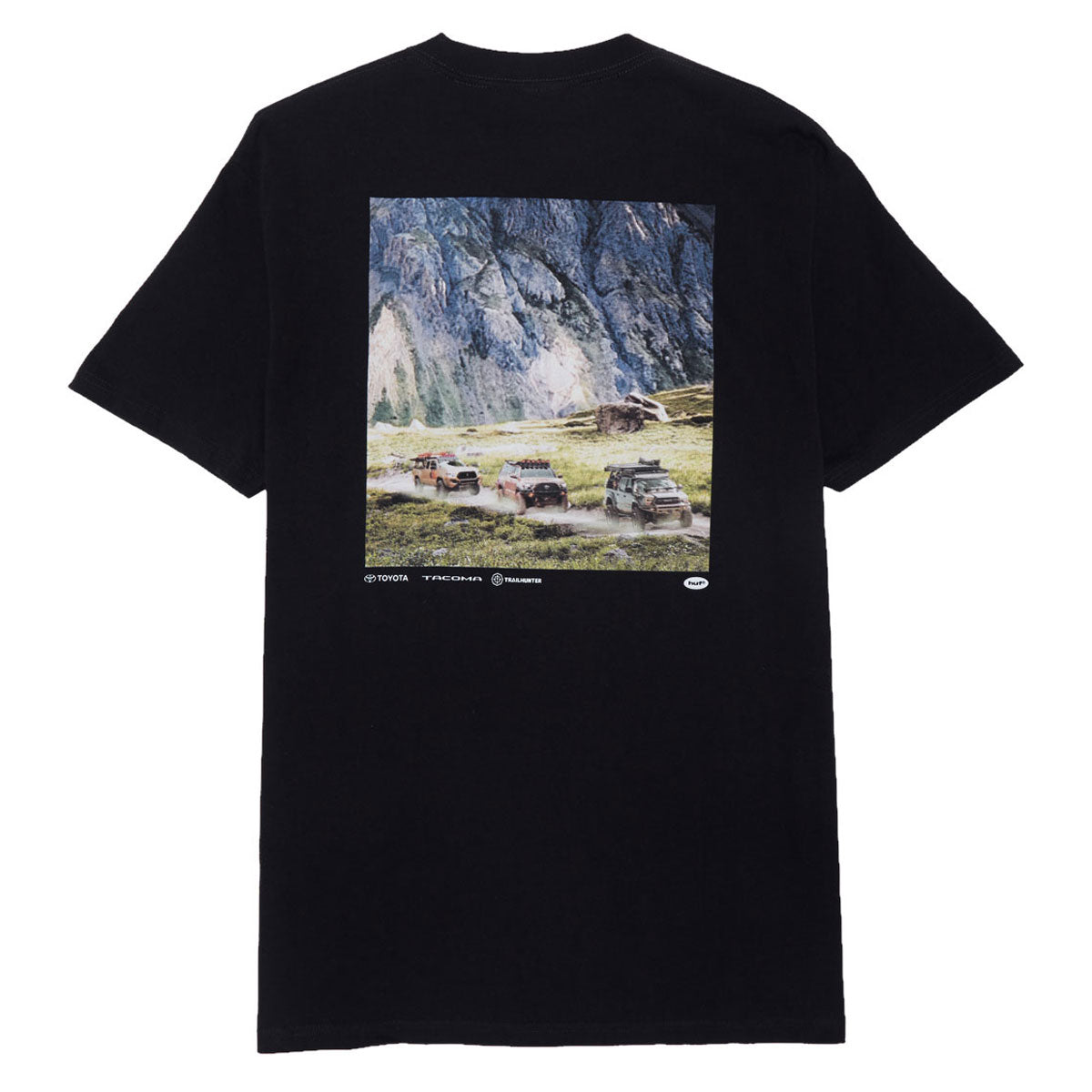HUF x Toyota Trailhunter Convoy T-Shirt - Black image 2