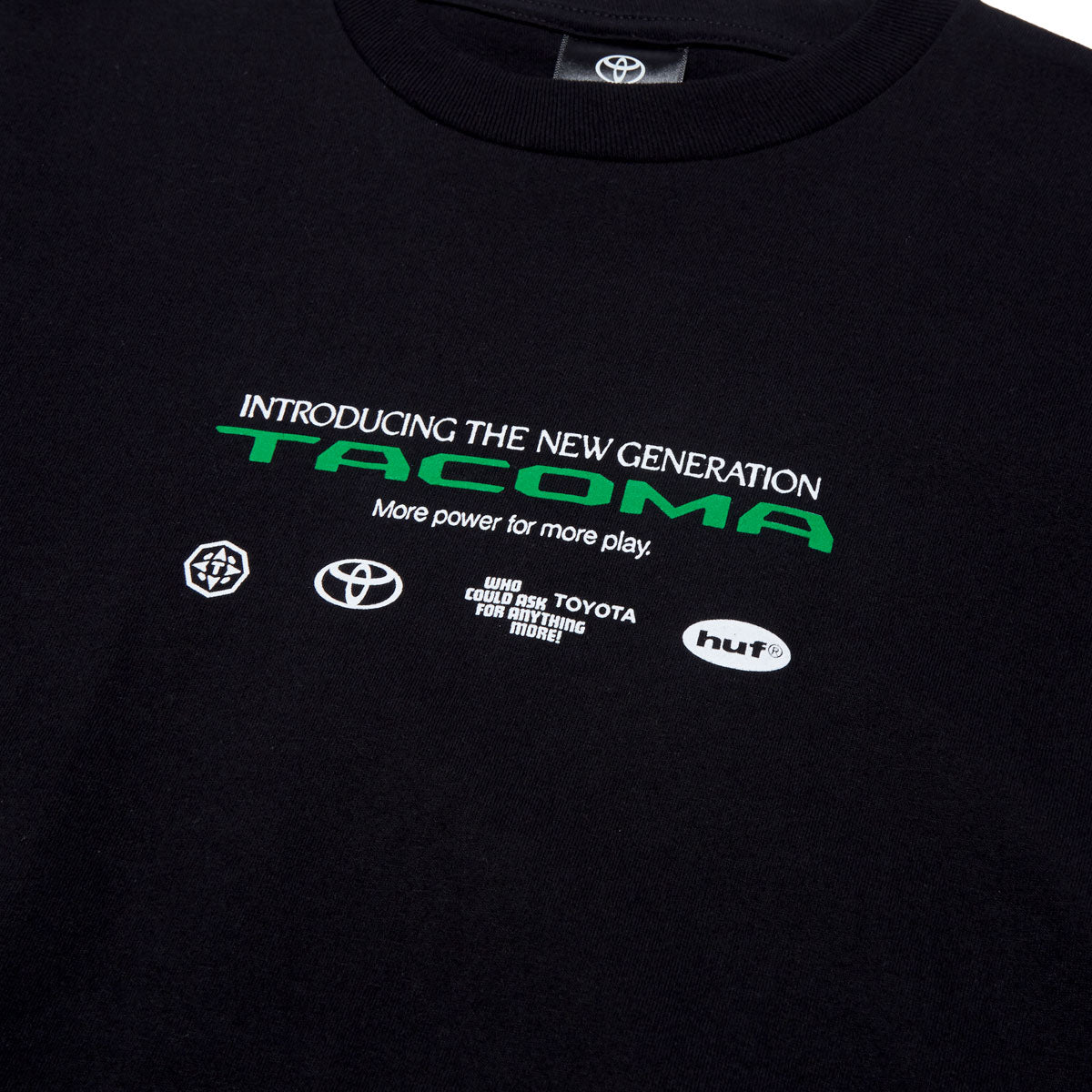 HUF x Toyota Trailhunter New Generation T-Shirt - Black image 3