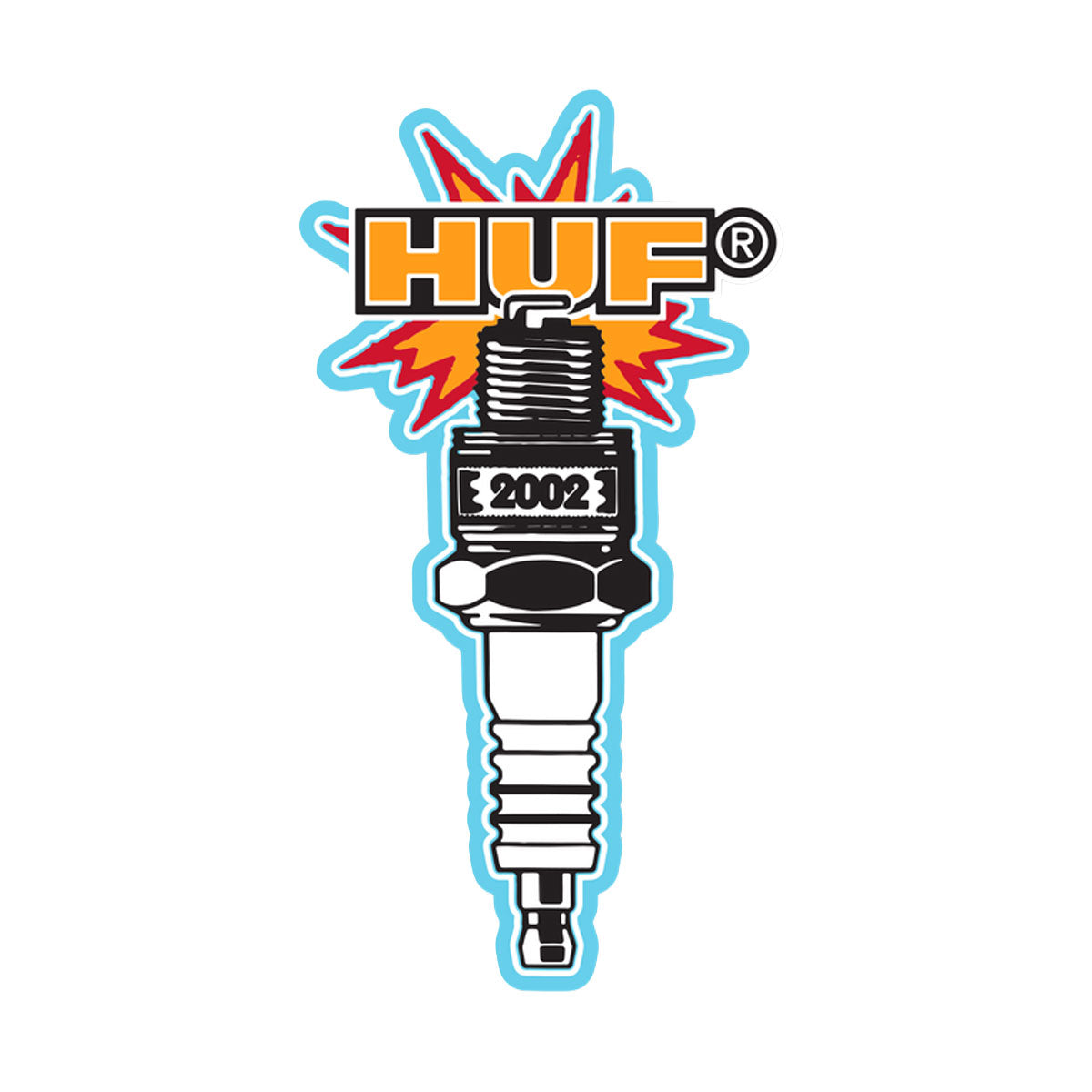 HUF Spark It Up Sticker - Multi image 1