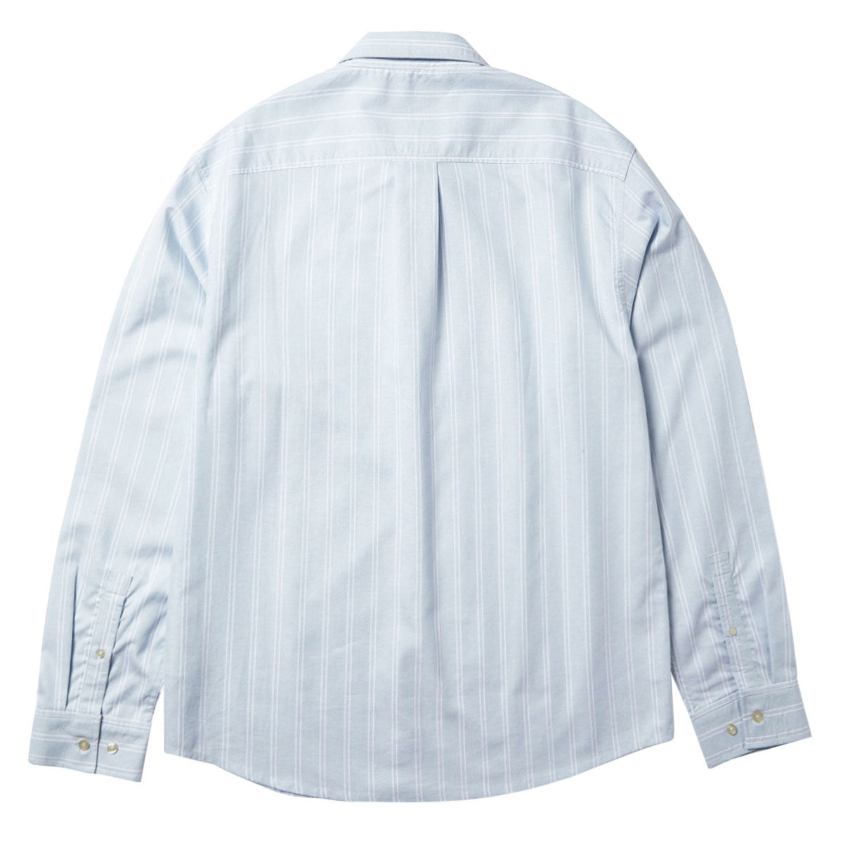 HUF Classic Arch Long Sleeve Oxford Shirt - Light Blue image 2