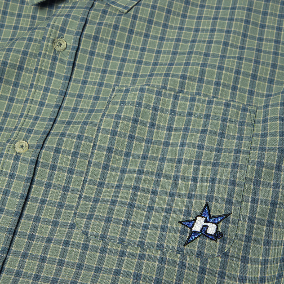 HUF H Star Plaid Shirt - Marine image 4