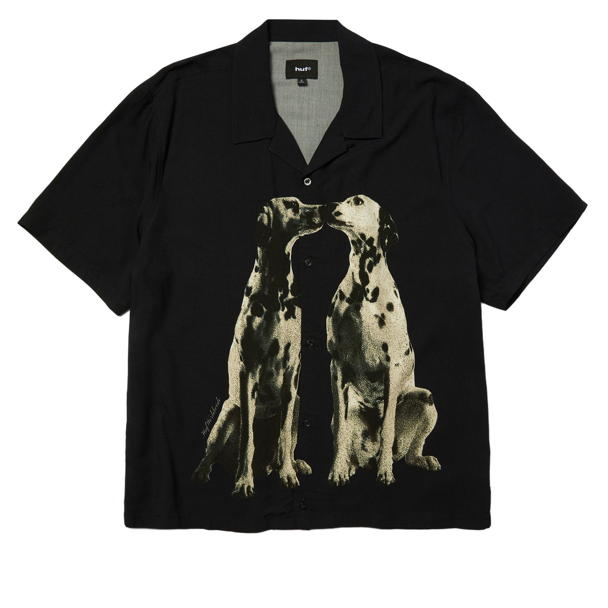 HUF Dogged Resort Shirt - Black image 1