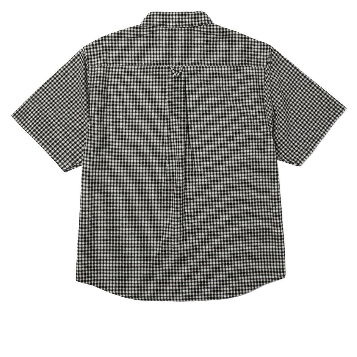 HUF 89 Micro Gingham Oxford Shirt - Black/White image 2