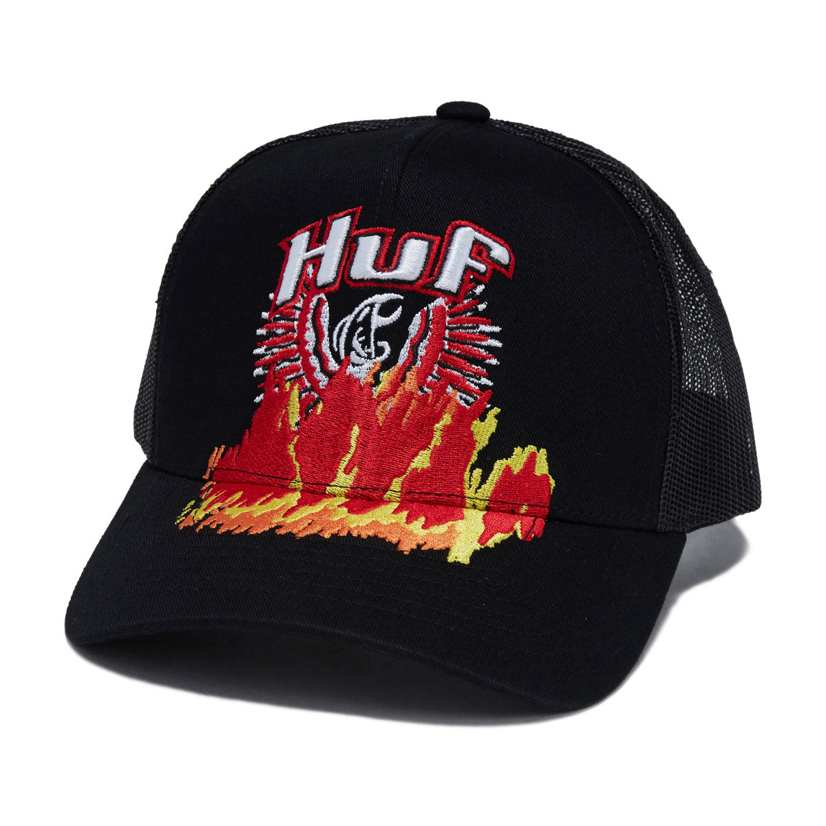 HUF Phoenix Trucker Hat - Black image 1