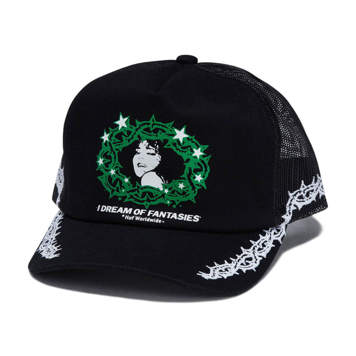 HUF Fantasies Trucker Hat - Black image 1