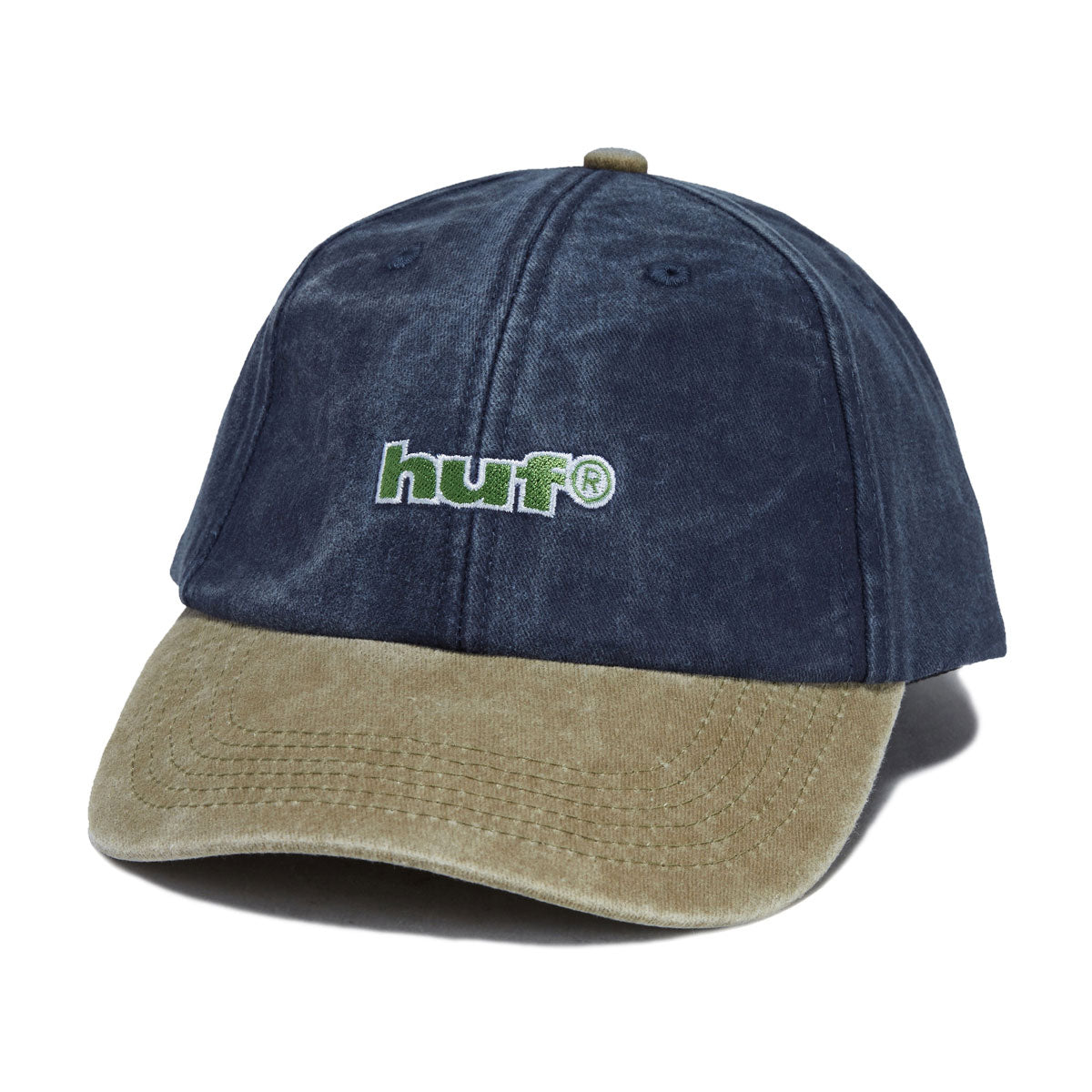 HUF Two Tone 89 Washed 6 Panel Hat - Navy image 1