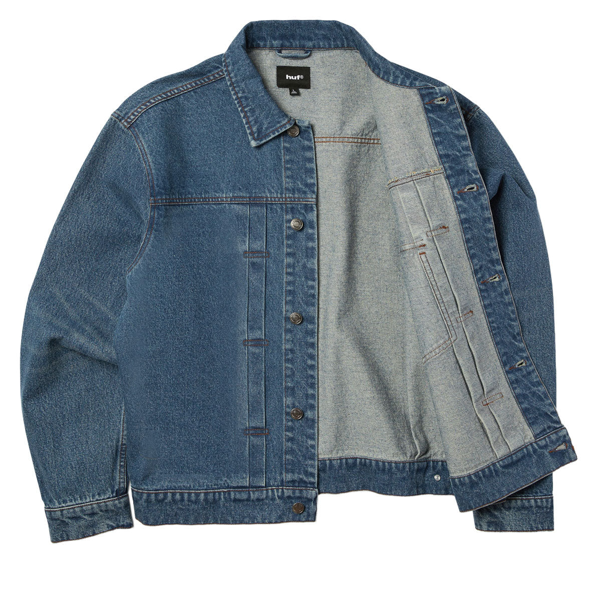 HUF 89 Trucker Jacket - Indigo image 2