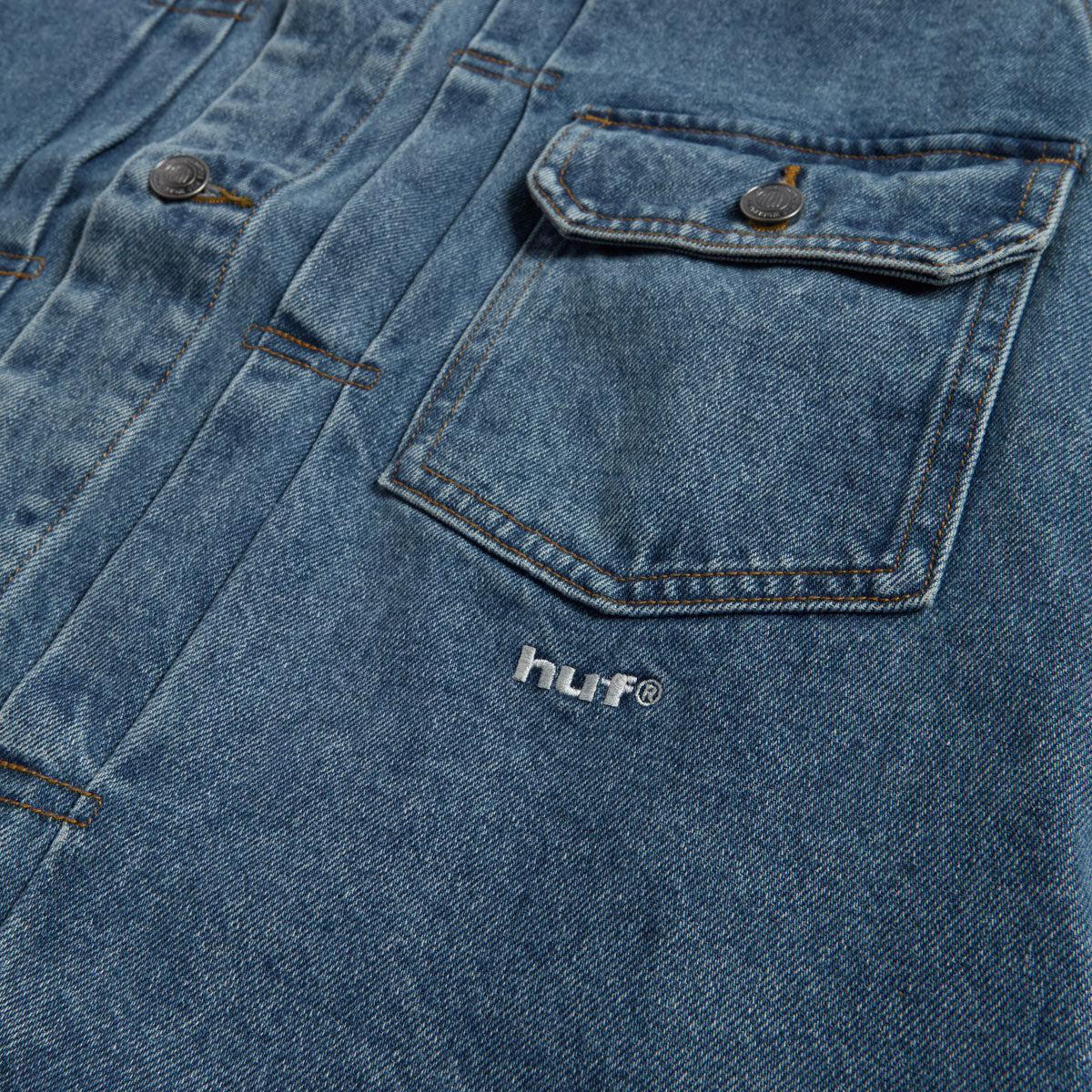 HUF 89 Trucker Jacket - Indigo image 5