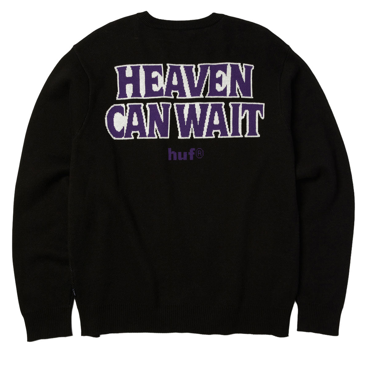 HUF Heaven Can Wait Sweater - Black image 2