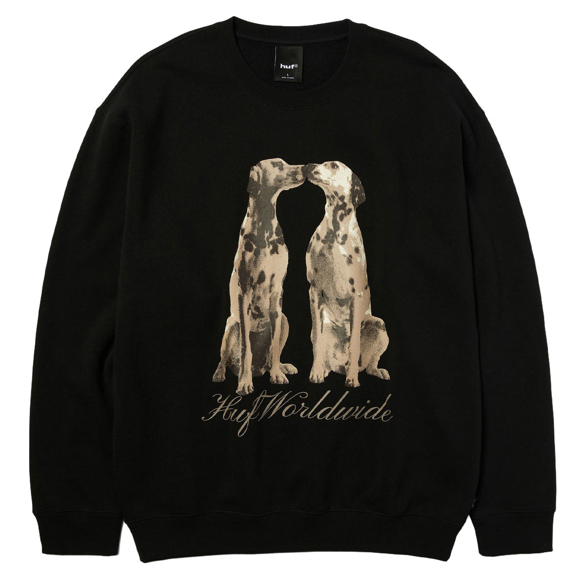 HUF Dogged Sweatshirt - Black image 1