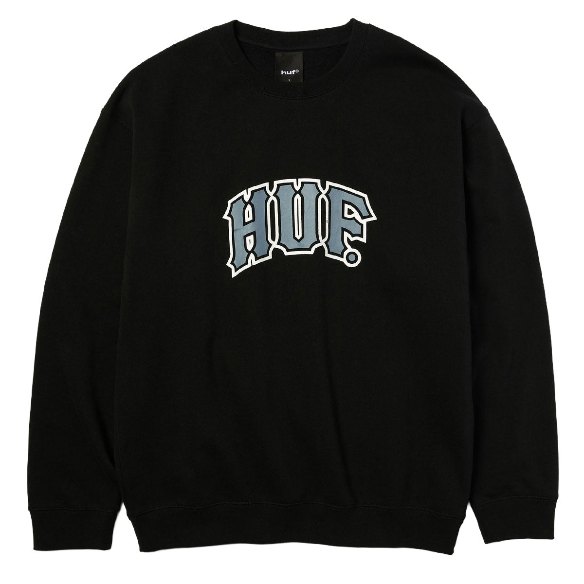 HUF Classic Arch Sweatshirt - Black image 1