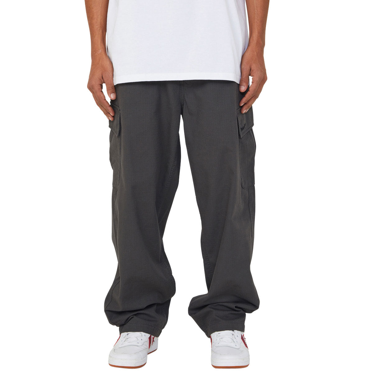 HUF Pretty Baggy Cargos Pants - Black image 1