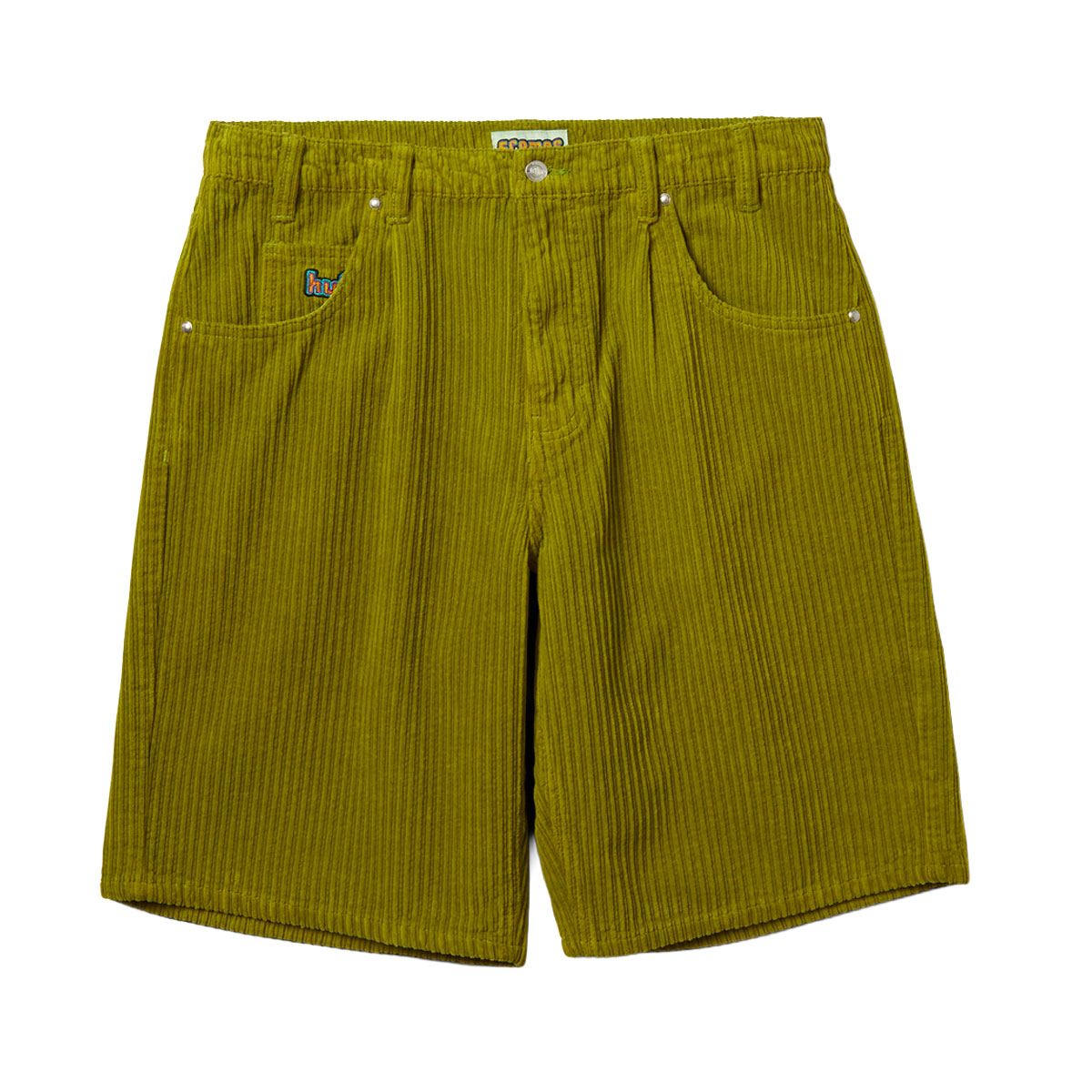 HUF Cromer Corduroy Shorts - Acid Green image 1