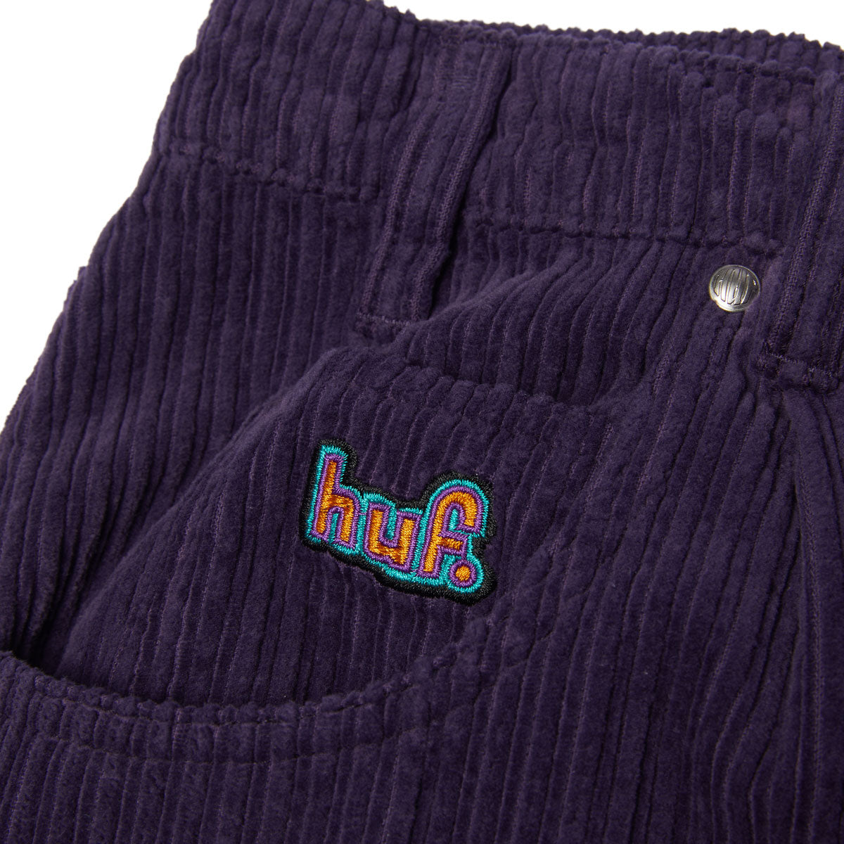 HUF Cromer Corduroy Shorts - Dark Berry image 3