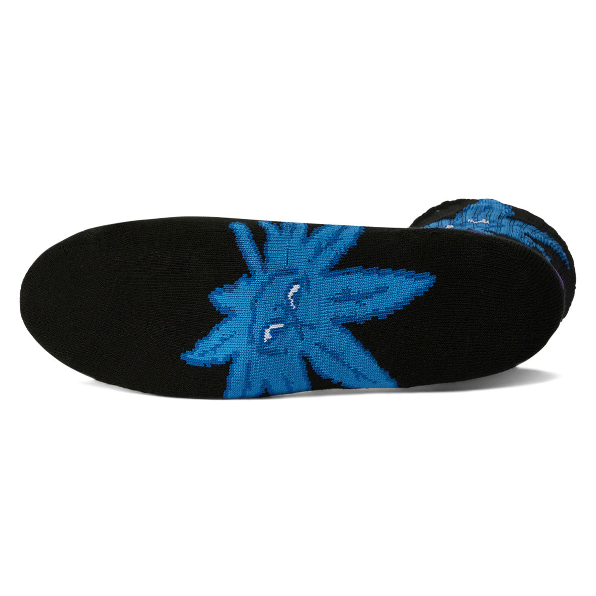 HUF Green Buddy Star Sign Socks - Black image 2